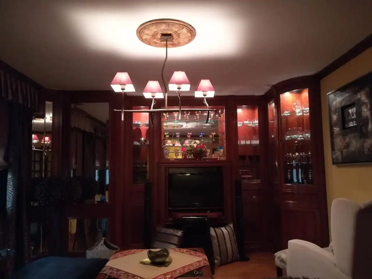 Sala de estar de Piso en venta en Ourense Capital  con Calefacción, Parquet y Trastero