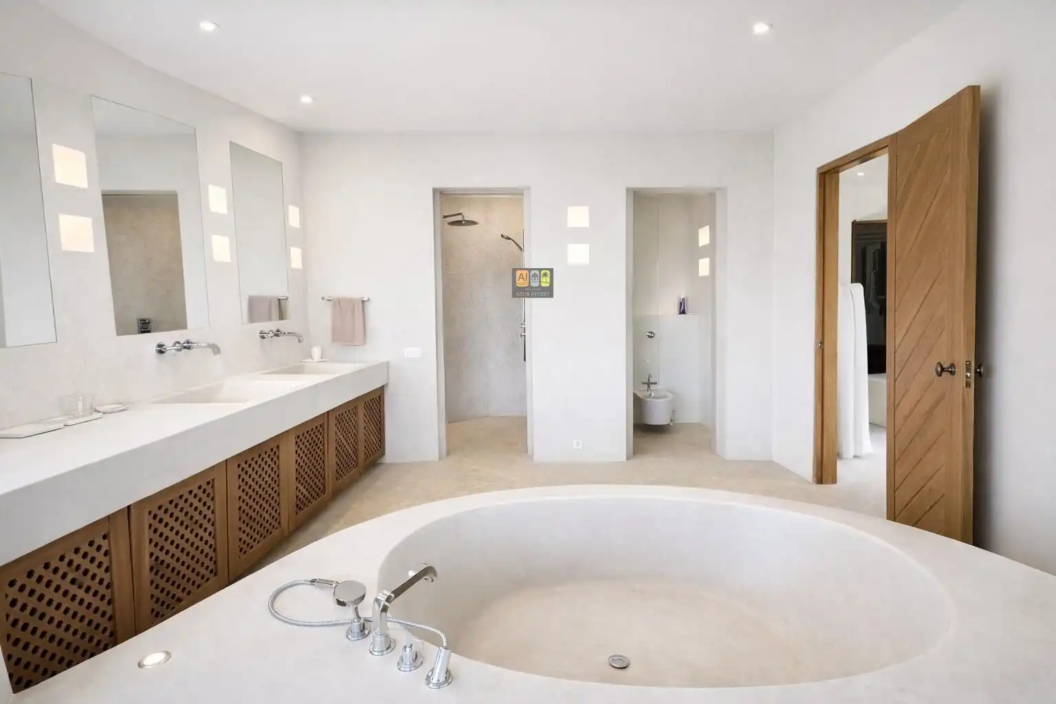 Baño de Casa o chalet en venta en Altea con Aire acondicionado, Jardín privado y Terraza