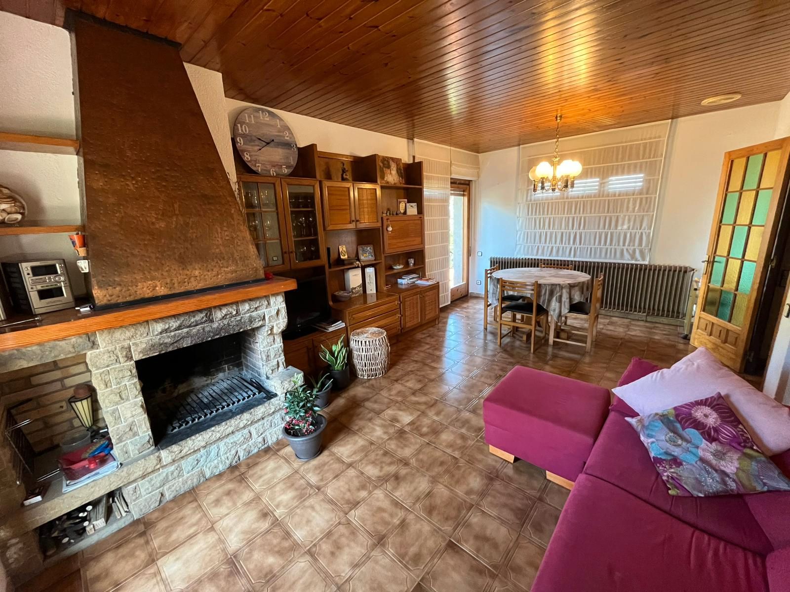 Living room of Flat for sale in Sant Julià de Vilatorta  with Heating, Private garden and Balcony