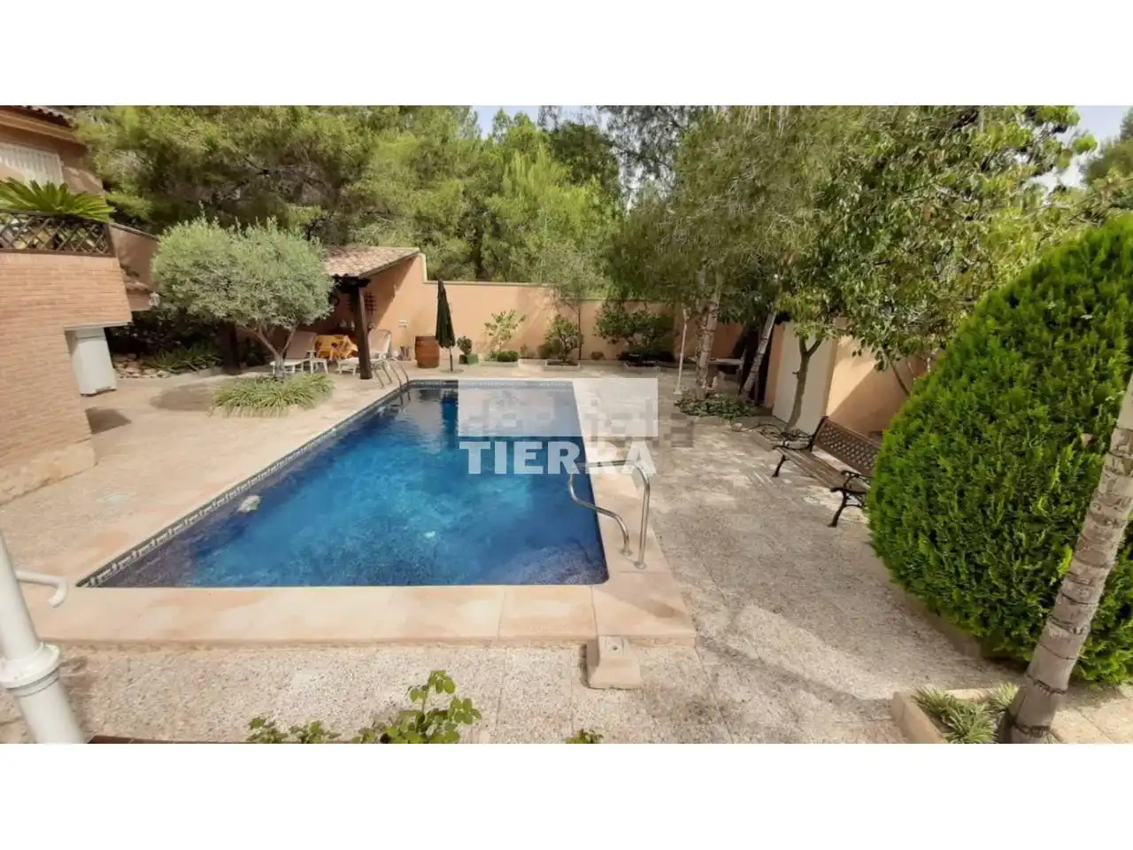 Piscina de Casa o xalet en venda en Molina de Segura amb Jardí privat, Terrassa i Piscina