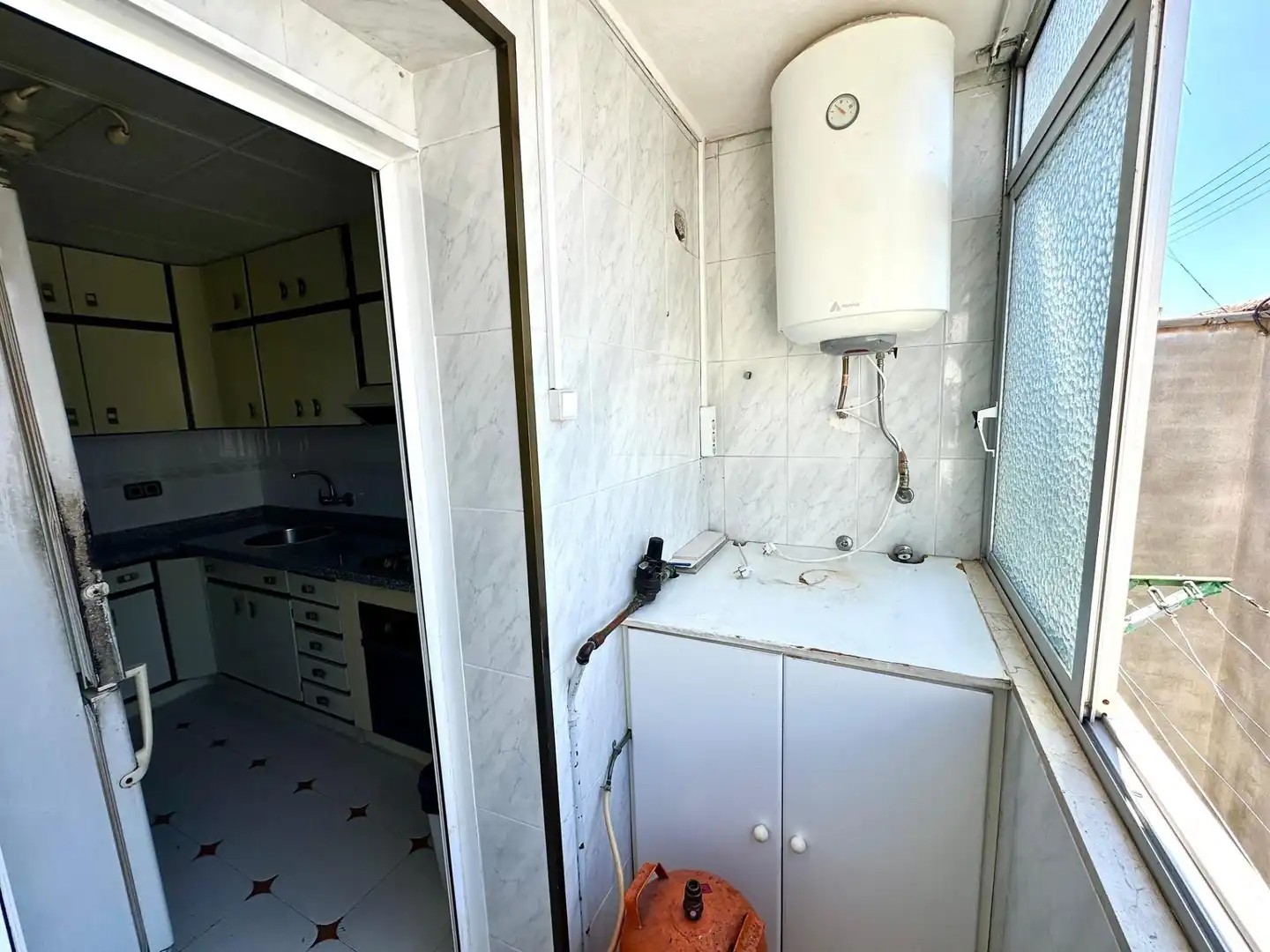 Cocina de Apartamento en venta en Alicante / Alacant con Aire acondicionado, Calefacción y Terraza