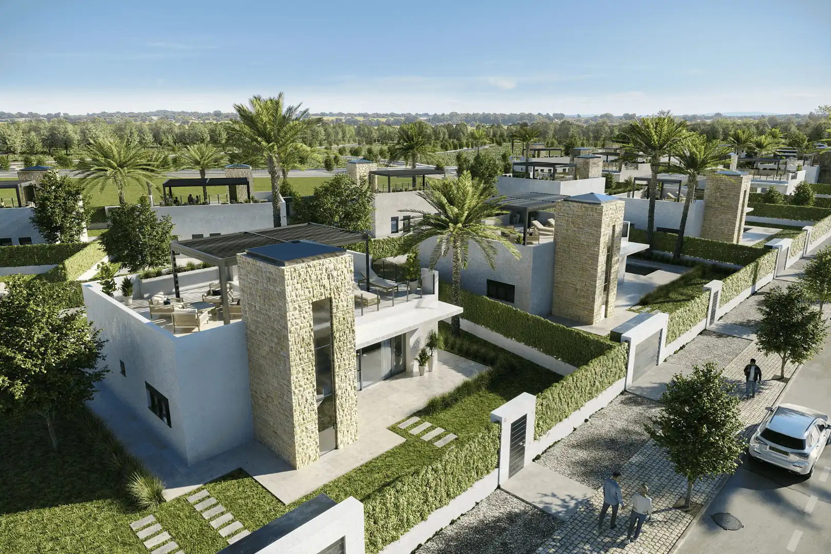 Vista exterior de Casa o xalet en venda en Lorca amb Aire condicionat, Calefacció i Jardí privat