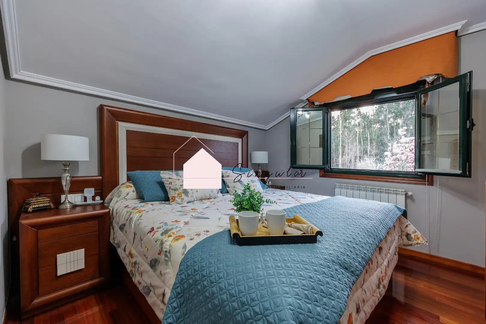 Schlafzimmer von Haus oder Chalet zum Verkauf in Tui mit Heizung, Abstellraum und Schwimmbad