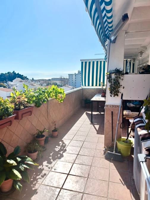 Balcony of Attic for sale in Marbella  with Heating, Terrace and Storage room