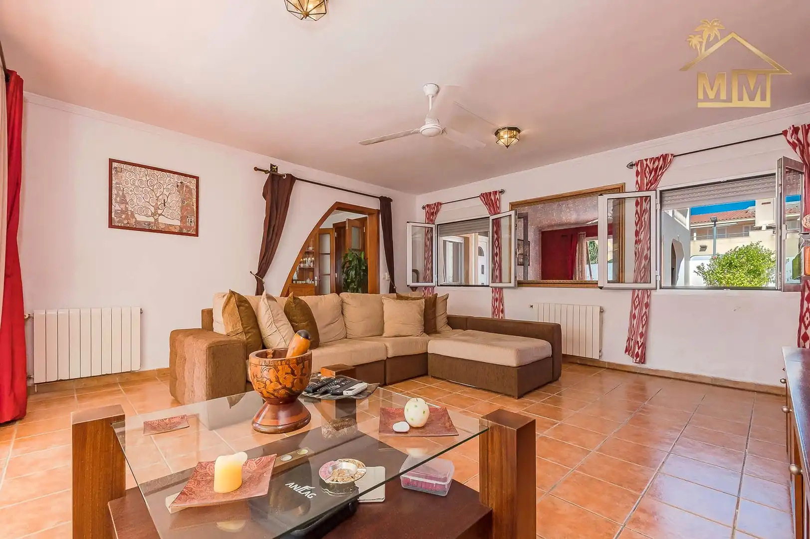 Sala de estar de Casa o chalet en venta en Es Castell con Aire acondicionado, Calefacción y Terraza