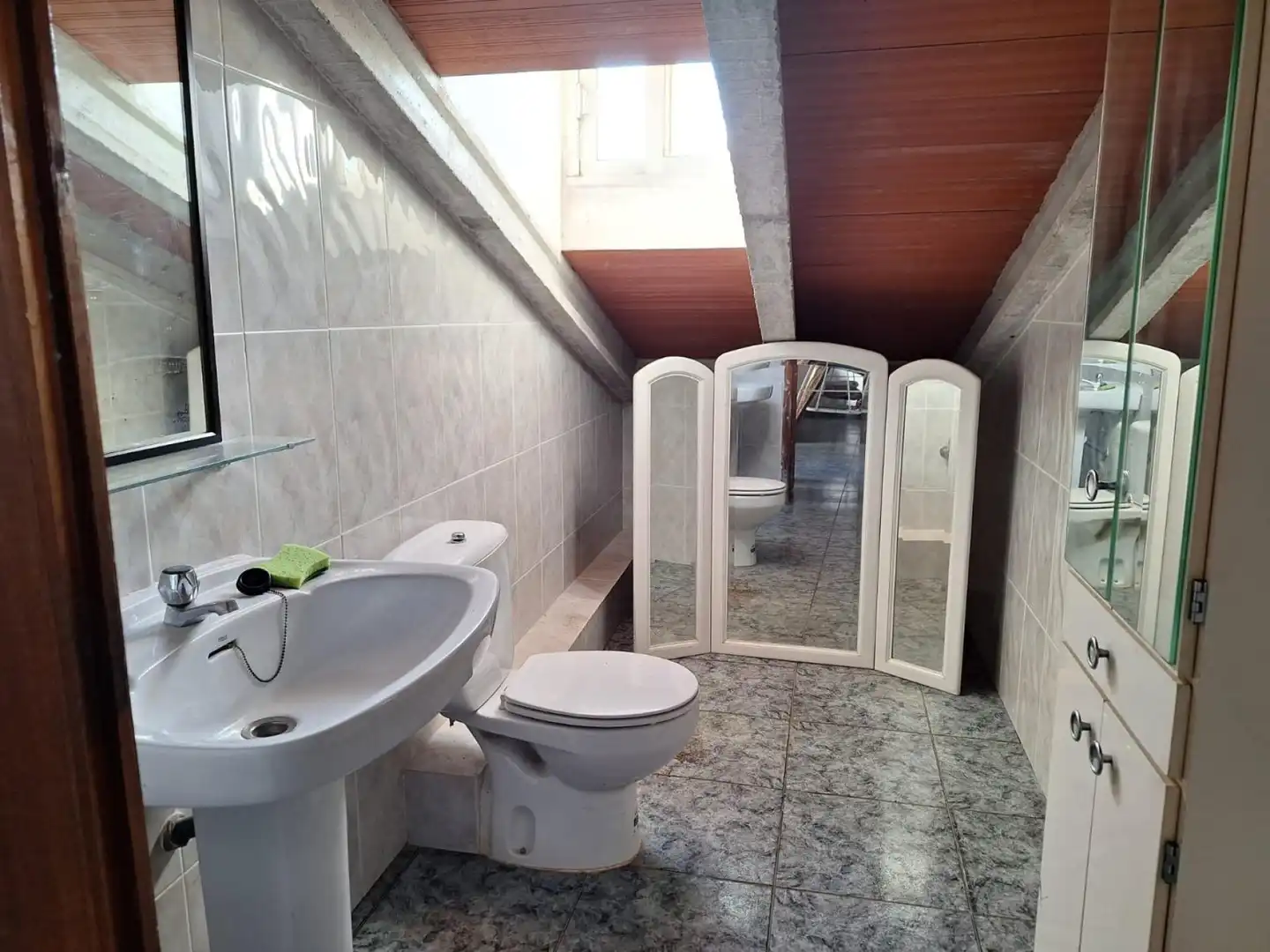 Baño de Finca rústica en venta en Villena con Terraza y Piscina