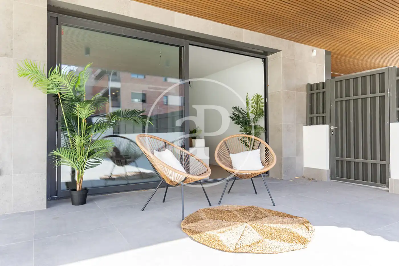 Terraza de Piso en venta en Sant Cugat del Vallès con Aire acondicionado, Calefacción y Jardín privado