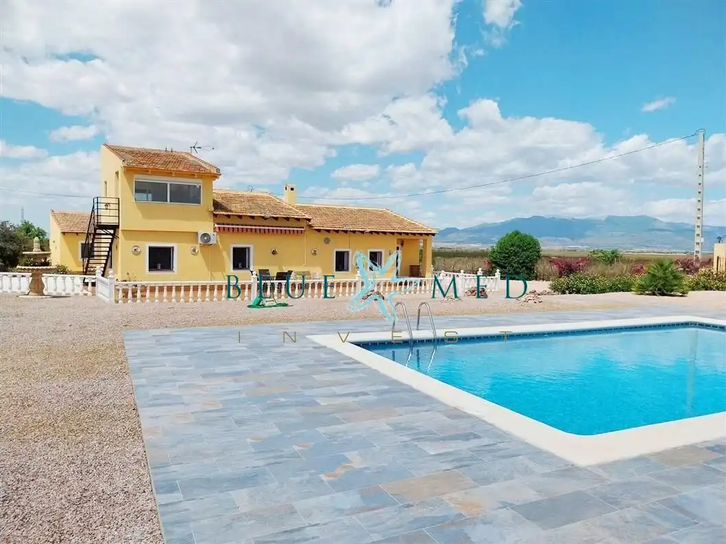Piscina de Casa o chalet en venta en Alhama de Murcia con Aire acondicionado, Calefacción y Jardín privado