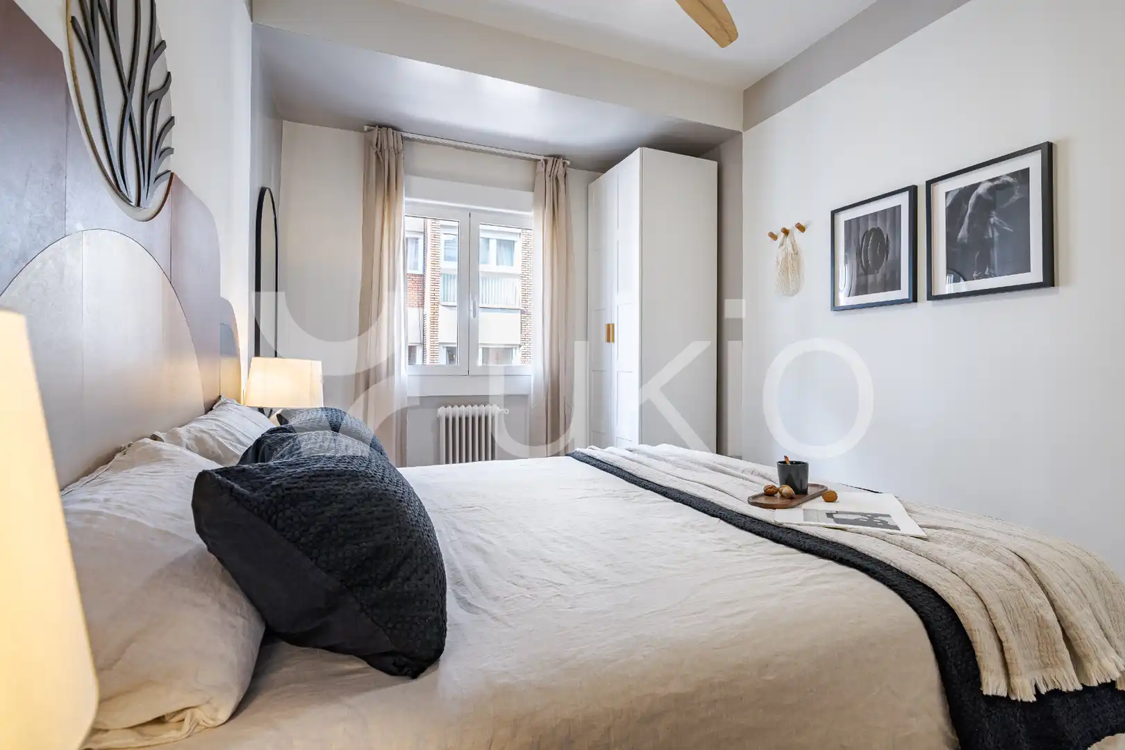 Bedroom of Apartments for rent in Madrid  with Air Conditioner, Heating and Furnished