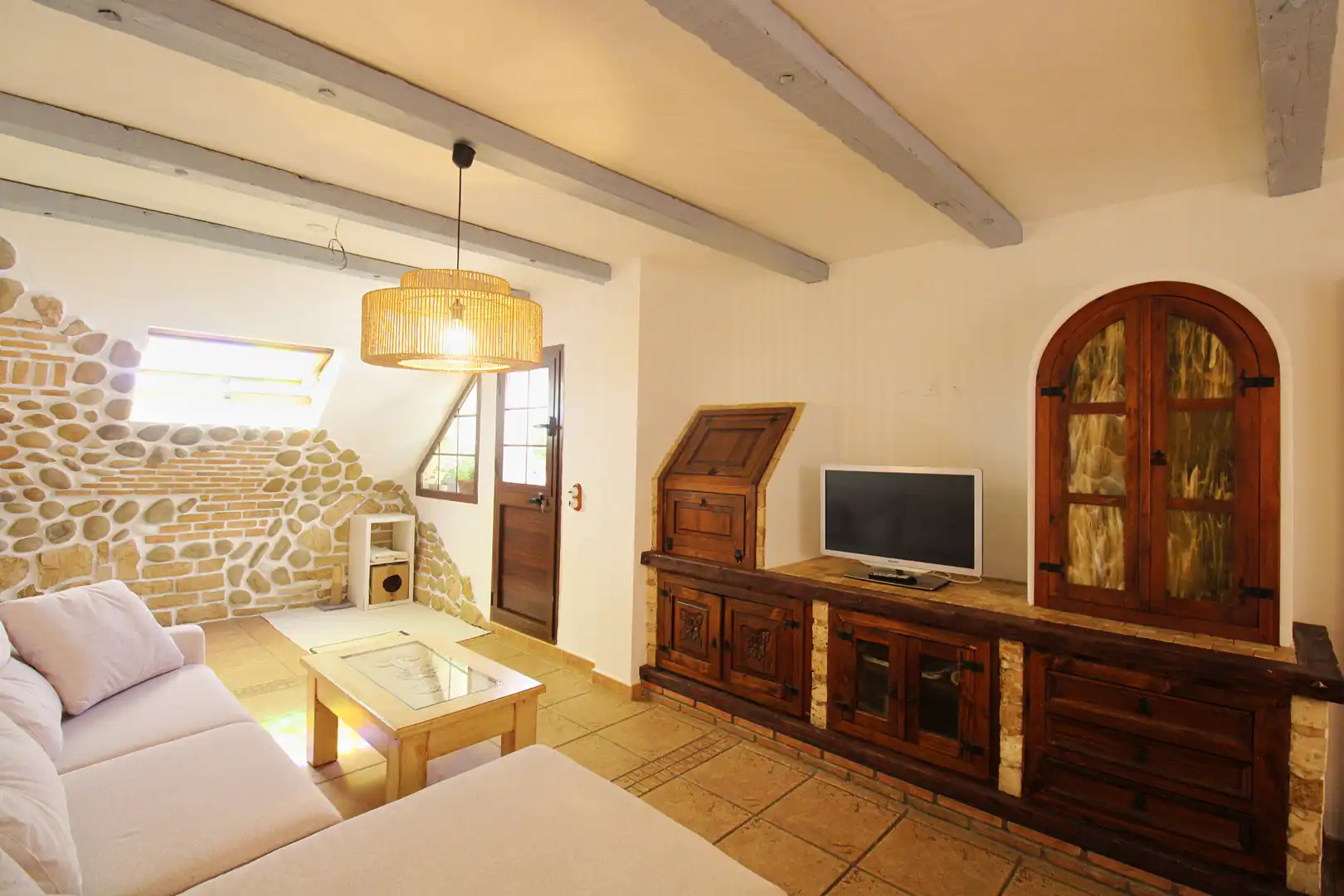 Living room of Attic for rent in Alhaurín de la Torre  with Air Conditioner, Terrace and Furnished