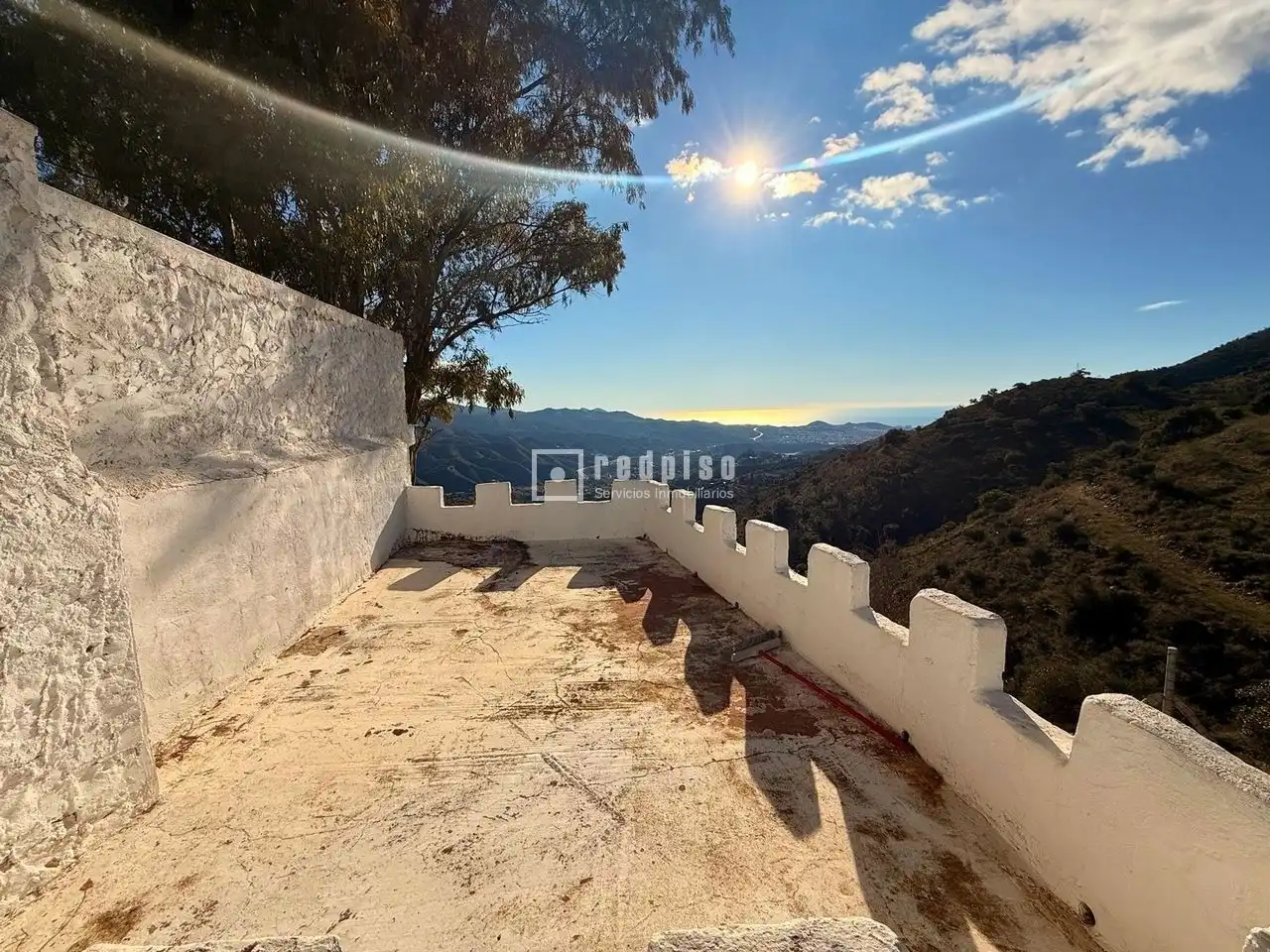 Exterior view of Houses for sale in Málaga  with Heating, Private garden and Terrace