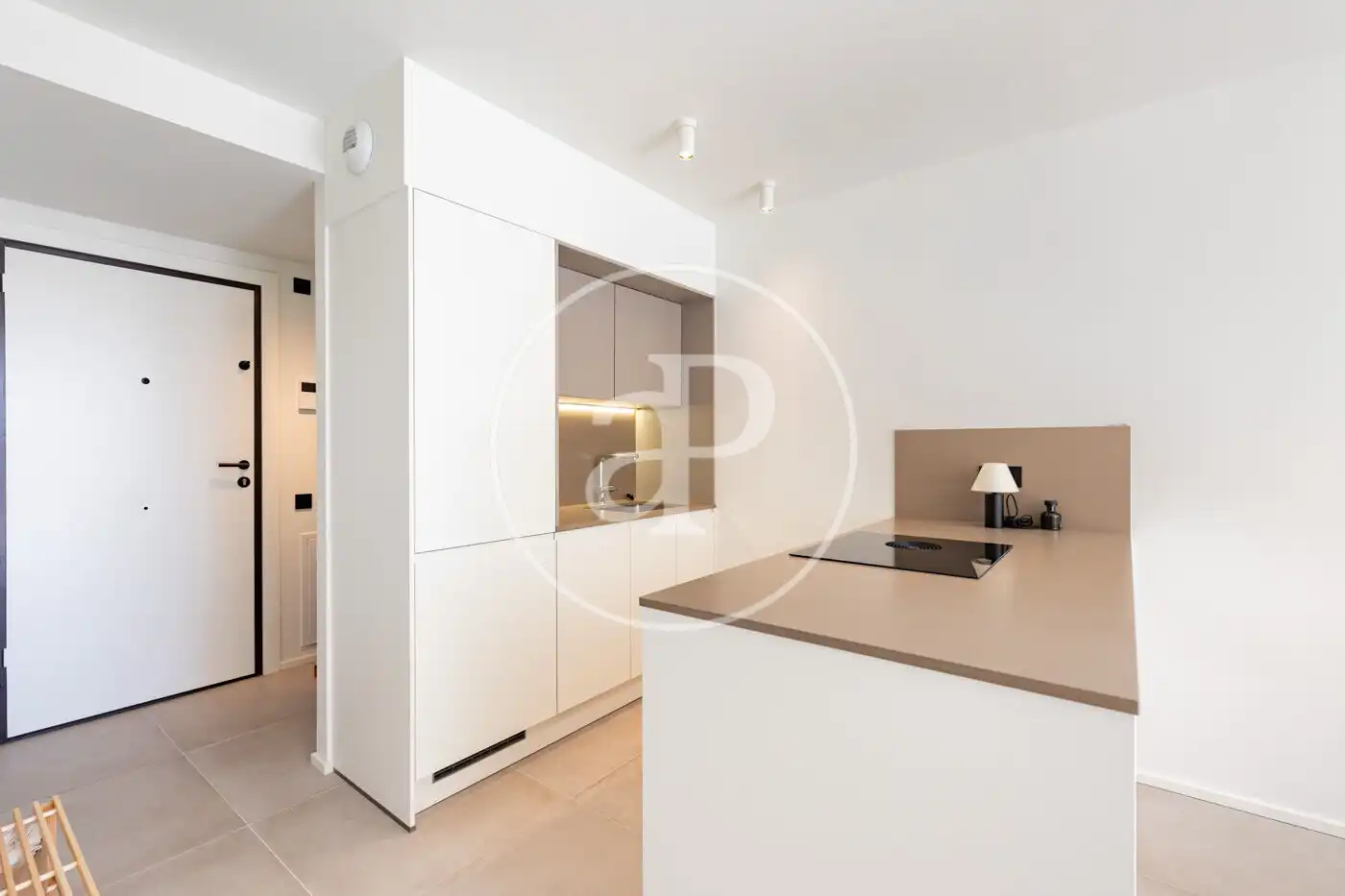 Küche von Wohnung zum Verkauf in Barcelona mit Klimaanlage, Heizung und Terrasse