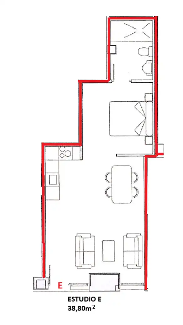 Estudio en venta en Valladolid con Calefacción