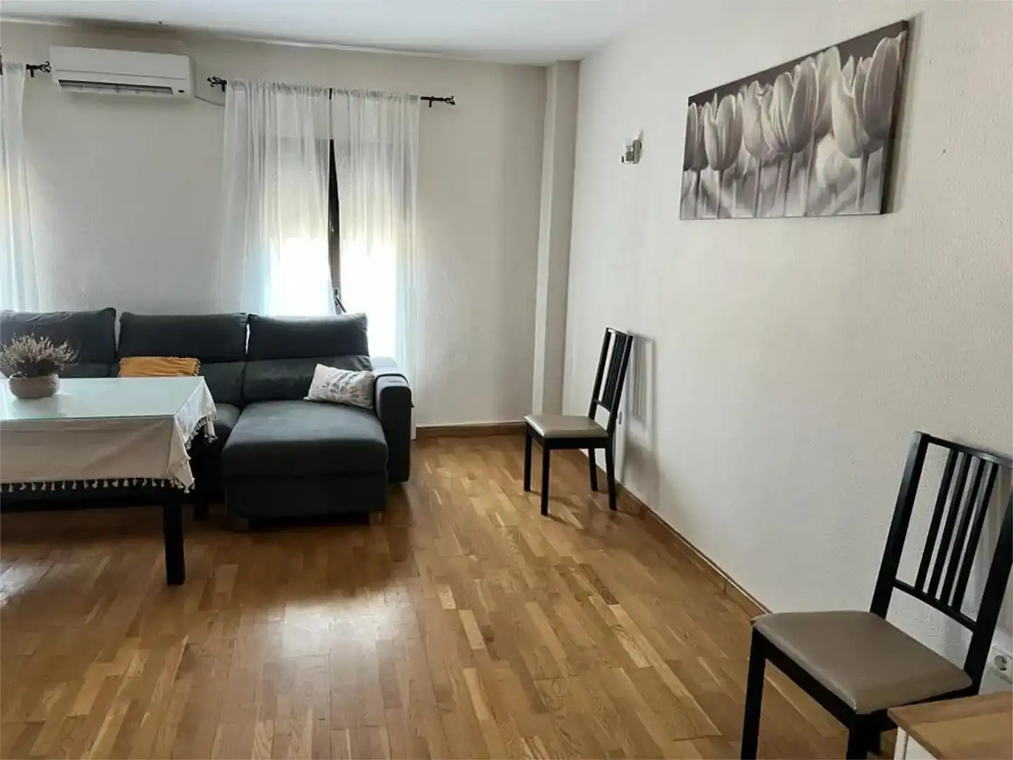 Sala de estar de Piso en venta en Fuenteheridos con Parquet y Balcón