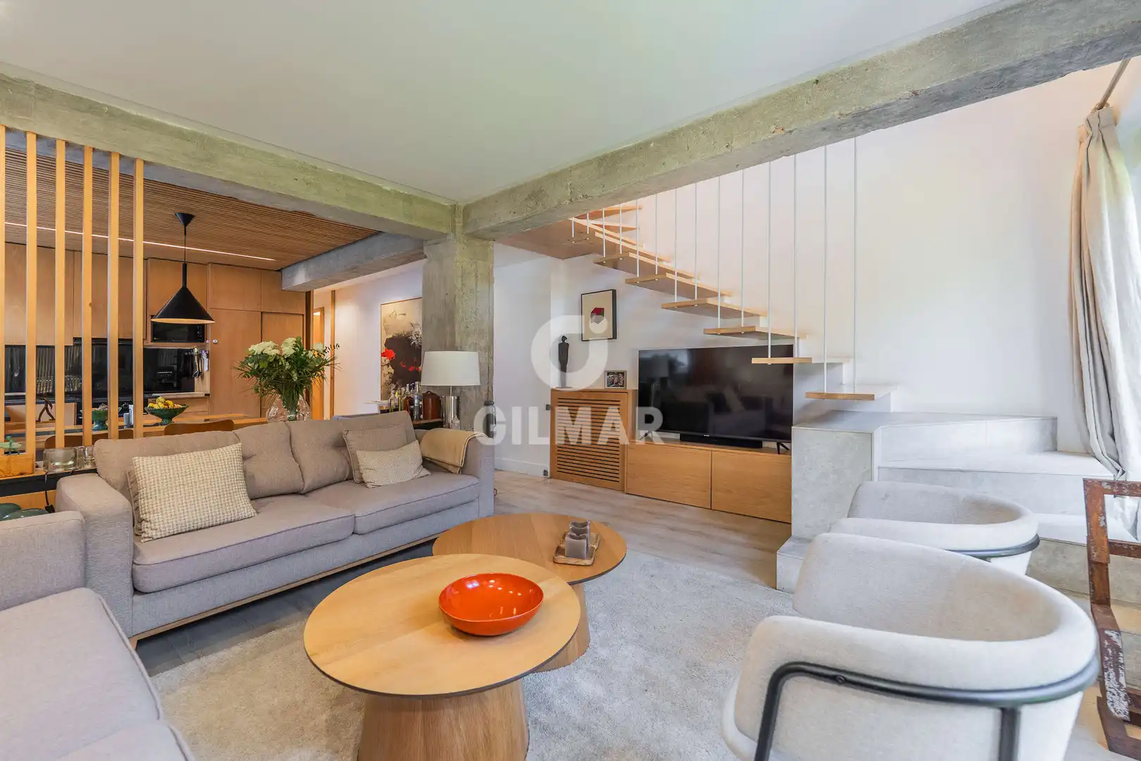 Living room of Flat for sale in Madrid  with Heating and Storage room