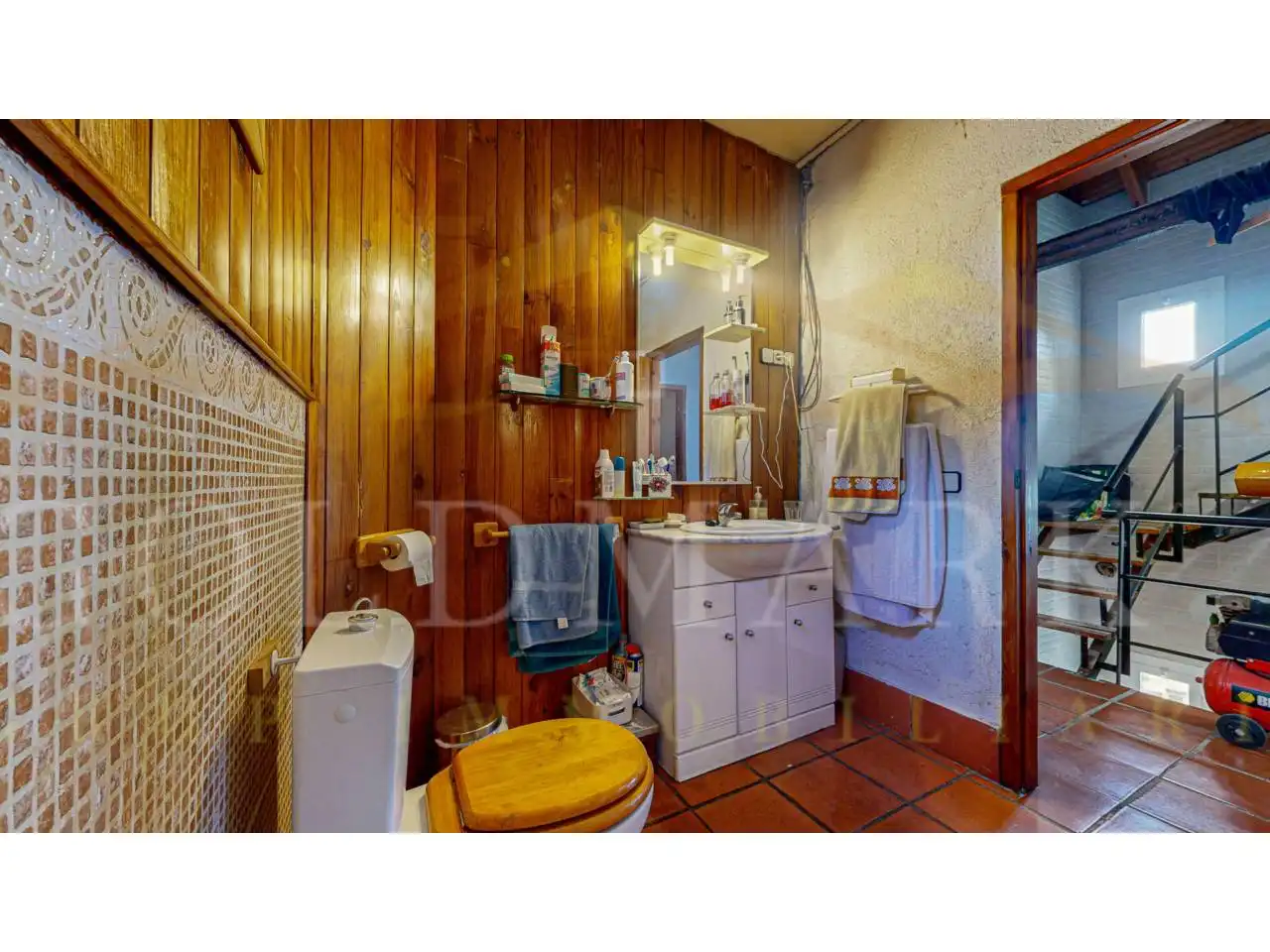 Bathroom of Houses for sale in Corbera de Llobregat  with Private garden, Terrace and Swimming Pool