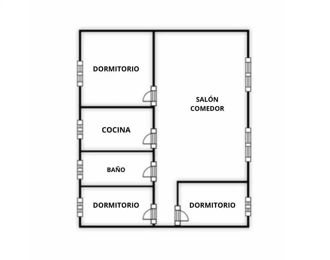 Wohnung zum Verkauf in Sabadell mit Heizung