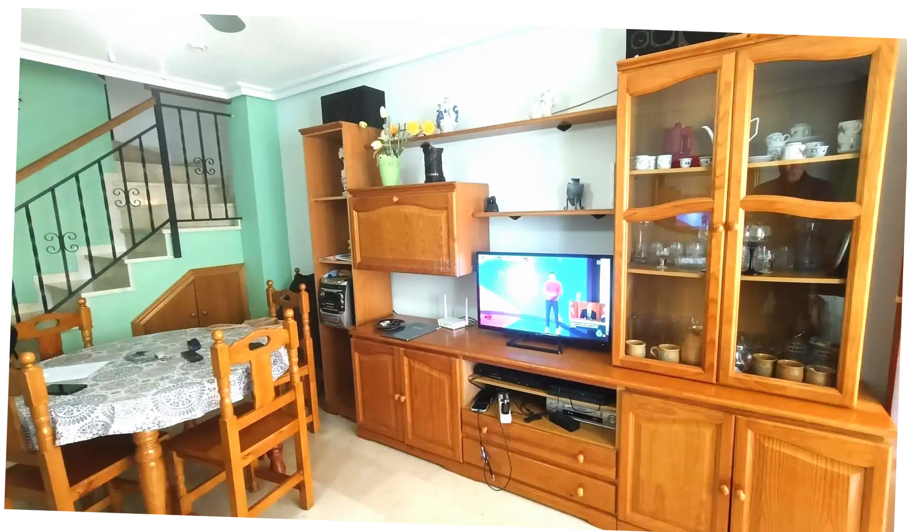 Living room of Houses for sale in Santa Pola  with Air Conditioner, Terrace and Storage room