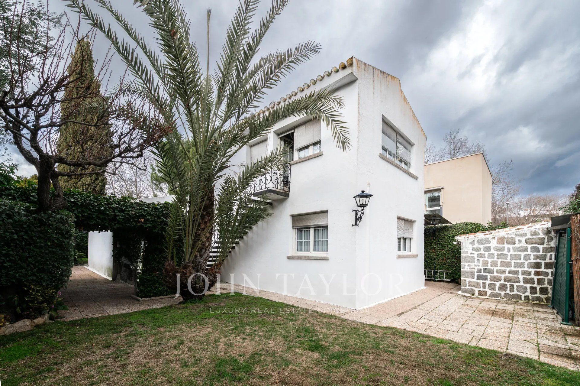 Exterior view of House or chalet for sale in  Madrid Capital