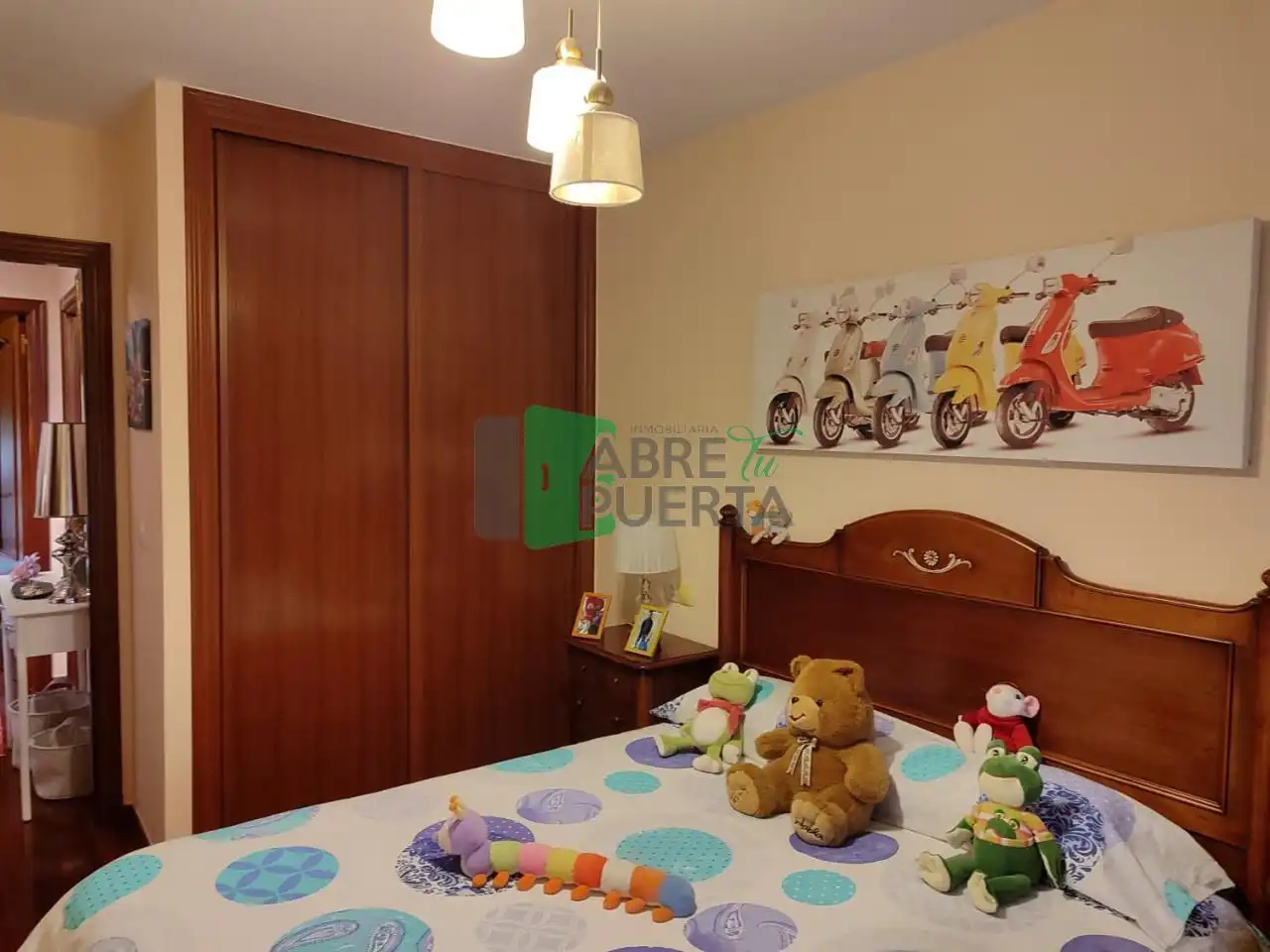 Bedroom of Houses for sale in O Pereiro de Aguiar   with Heating, Private garden and Parquet flooring
