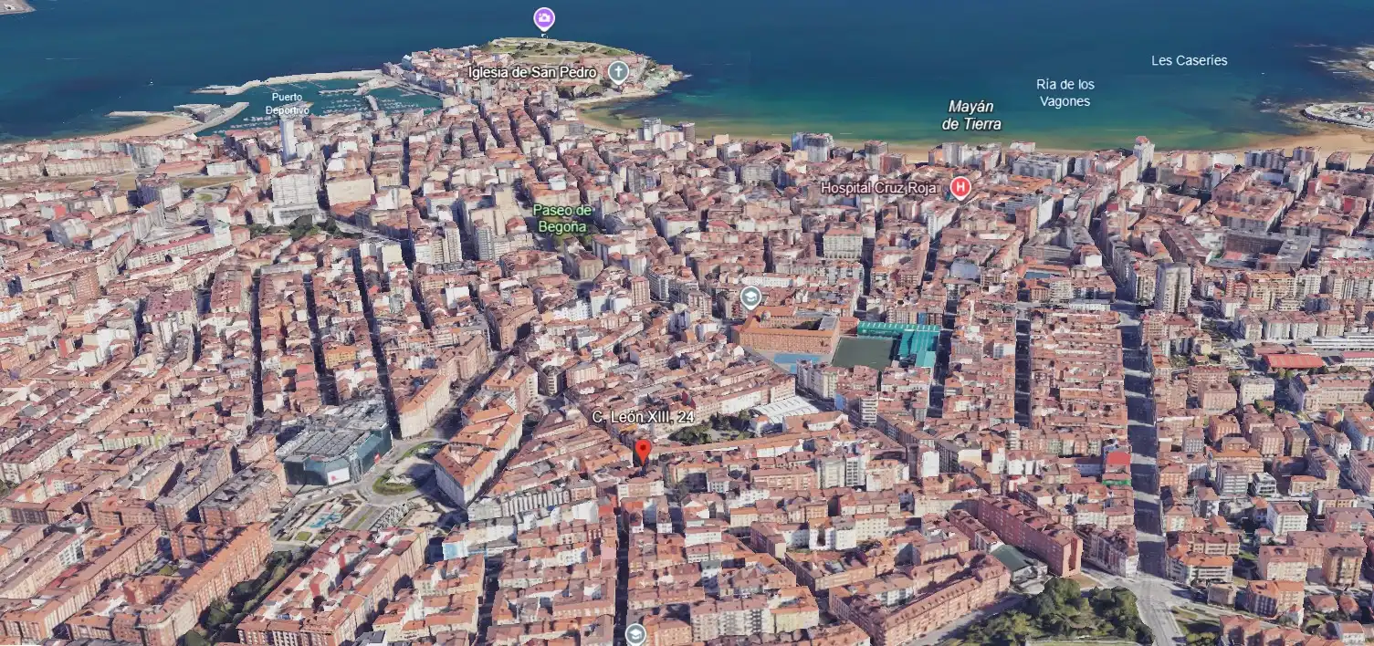 Apartamento de alquiler en Gijón  con Calefacción, Parquet y Trastero