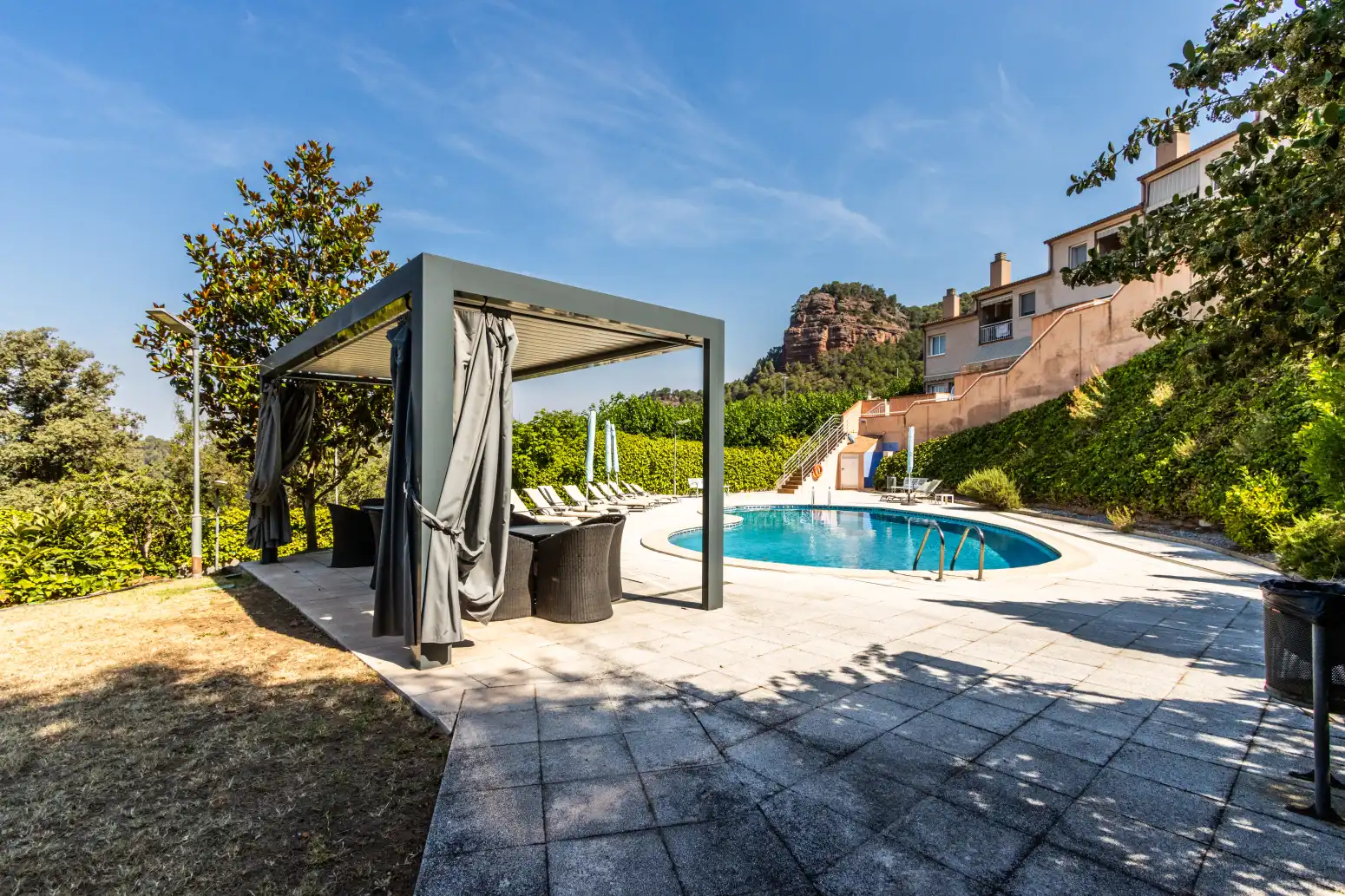 Terrassa de Casa adosada en venda en Vacarisses amb Calefacció, Jardí privat i Terrassa