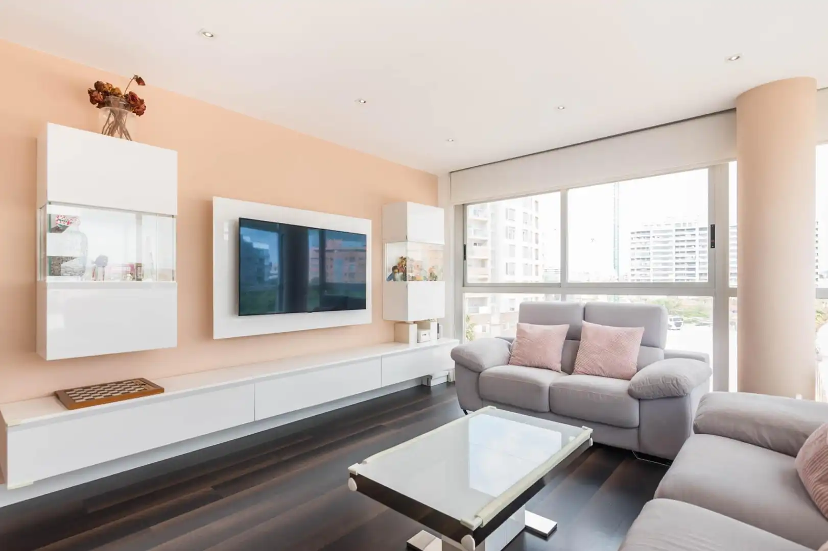 Living room of Flat for sale in Murcia  with Air Conditioner, Heating and Private garden