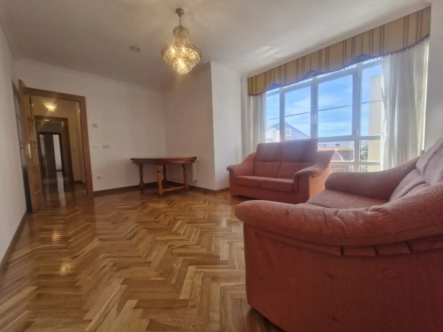 Wohnzimmer von Wohnung zum Verkauf in Foz mit Heizung, Abstellraum und Möbliert