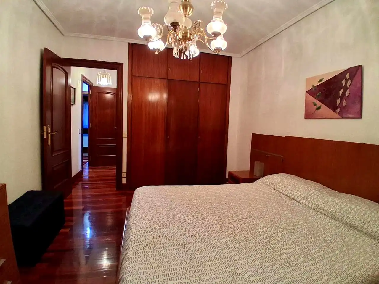 Schlafzimmer von Wohnung zum Verkauf in Barakaldo  mit Heizung, Terrasse und Möbliert