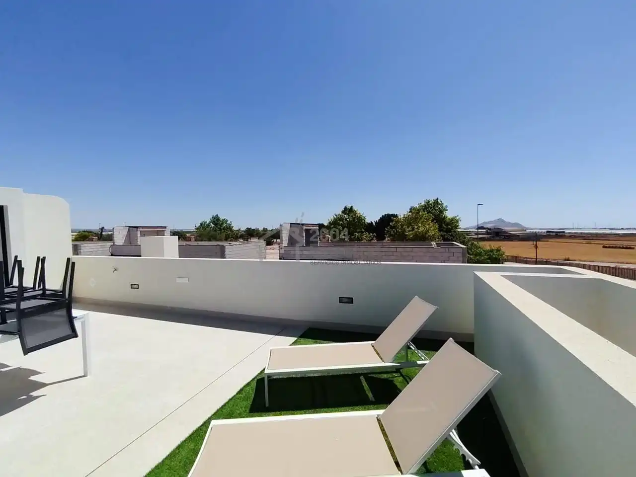 Terraza de Casa o chalet en venta en Torre-Pacheco con Aire acondicionado, Jardín privado y Terraza