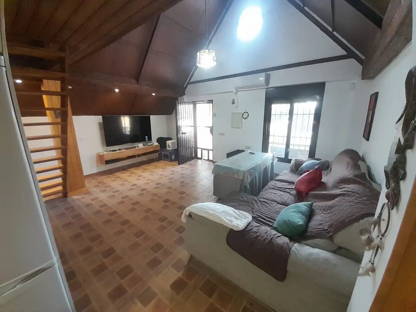 Wohnzimmer von Country house zum Verkauf in Chipiona mit Heizung