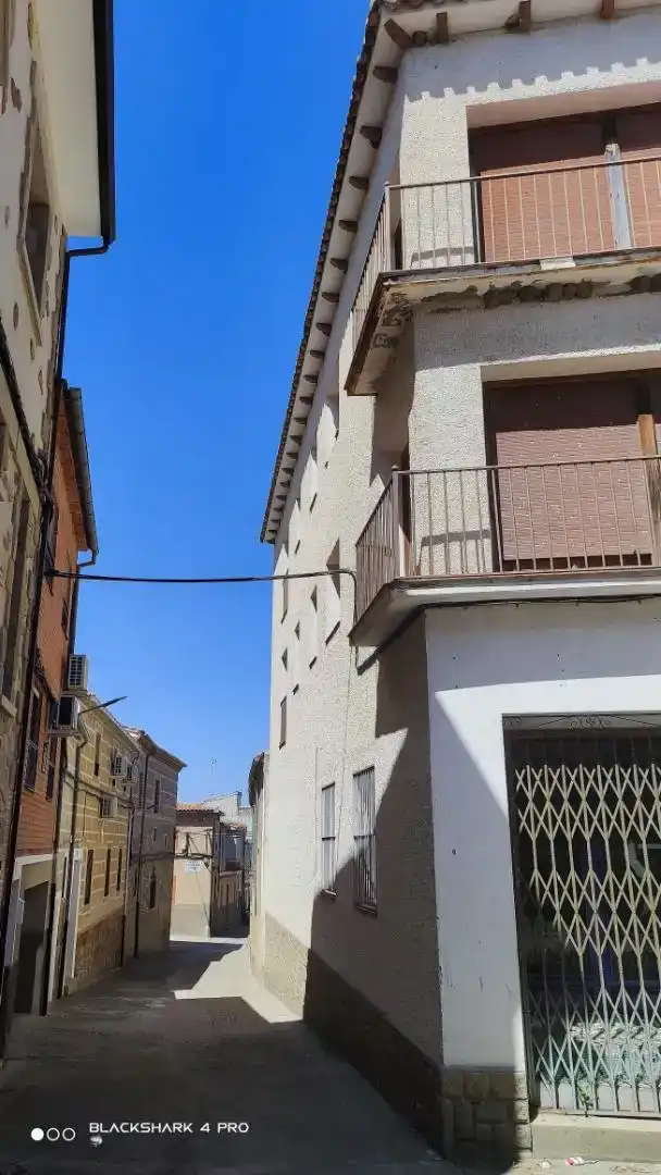 Exterior view of Houses for sale in Lagartera  with Air Conditioner, Parquet flooring and Storage room