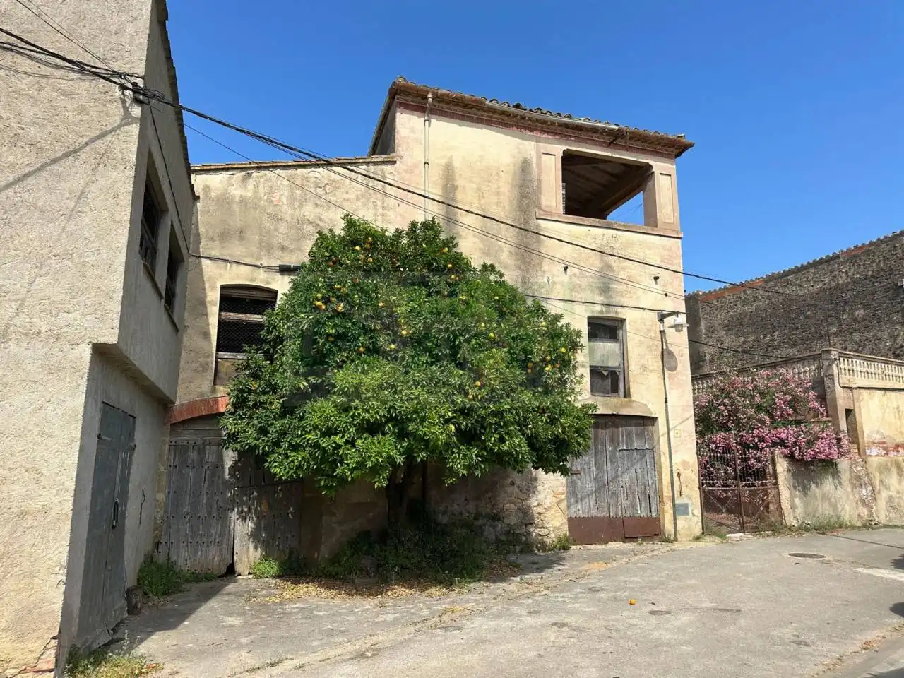 Vista exterior de Finca rústica en venta en Saus, Camallera i Llampaies con Terraza