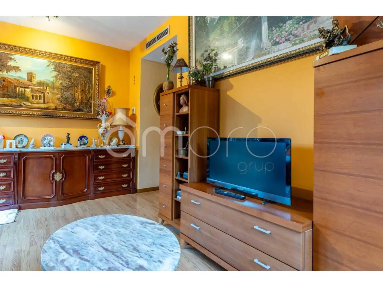 Wohnzimmer von Wohnung zum Verkauf in Constantí mit Klimaanlage und Terrasse