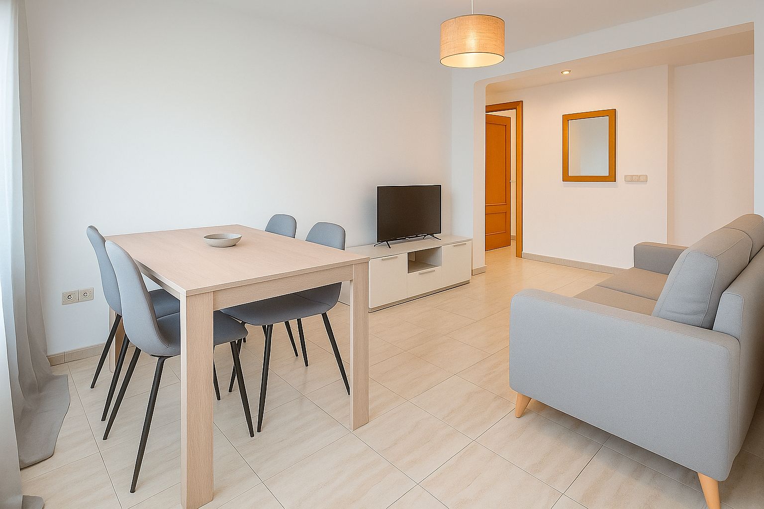 Sala d'estar de Pis en venda en  Valencia Capital amb Moblat