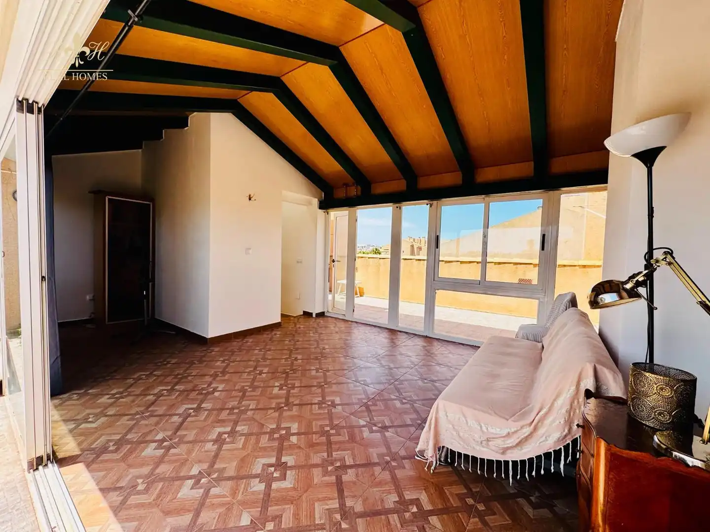 Living room of Attic for sale in L'Alfàs del Pi  with Air Conditioner, Heating and Terrace