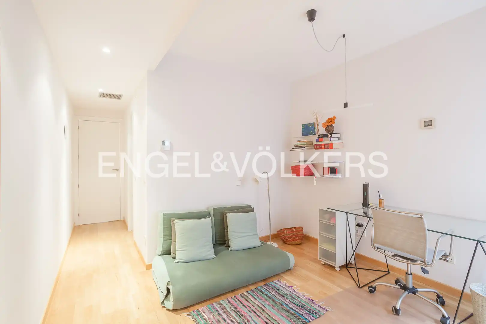 Wohnzimmer von Wohnung zur Miete in Madrid mit Klimaanlage, Heizung und Möbliert