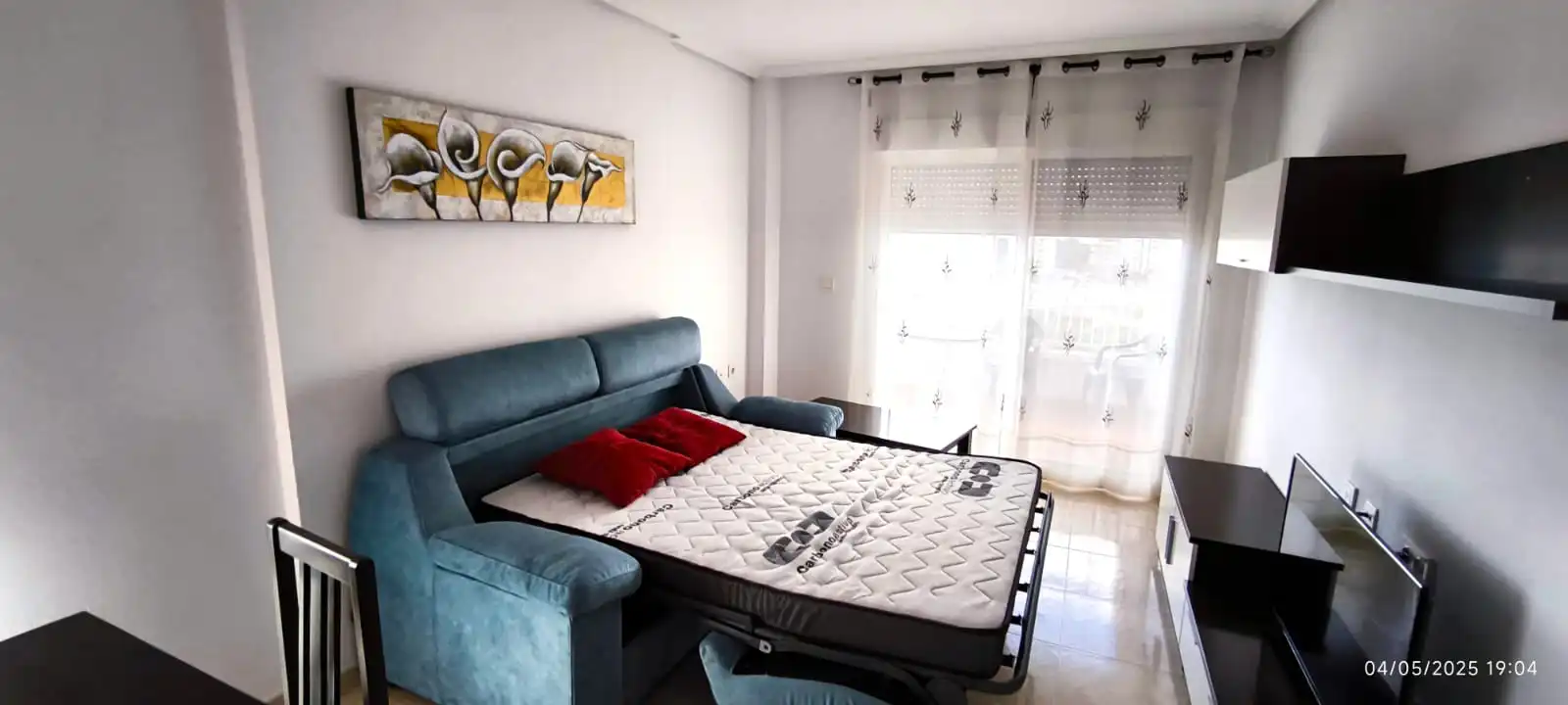 Living room of Flat for rent in Guardamar del Segura  with Air Conditioner, Heating and Terrace