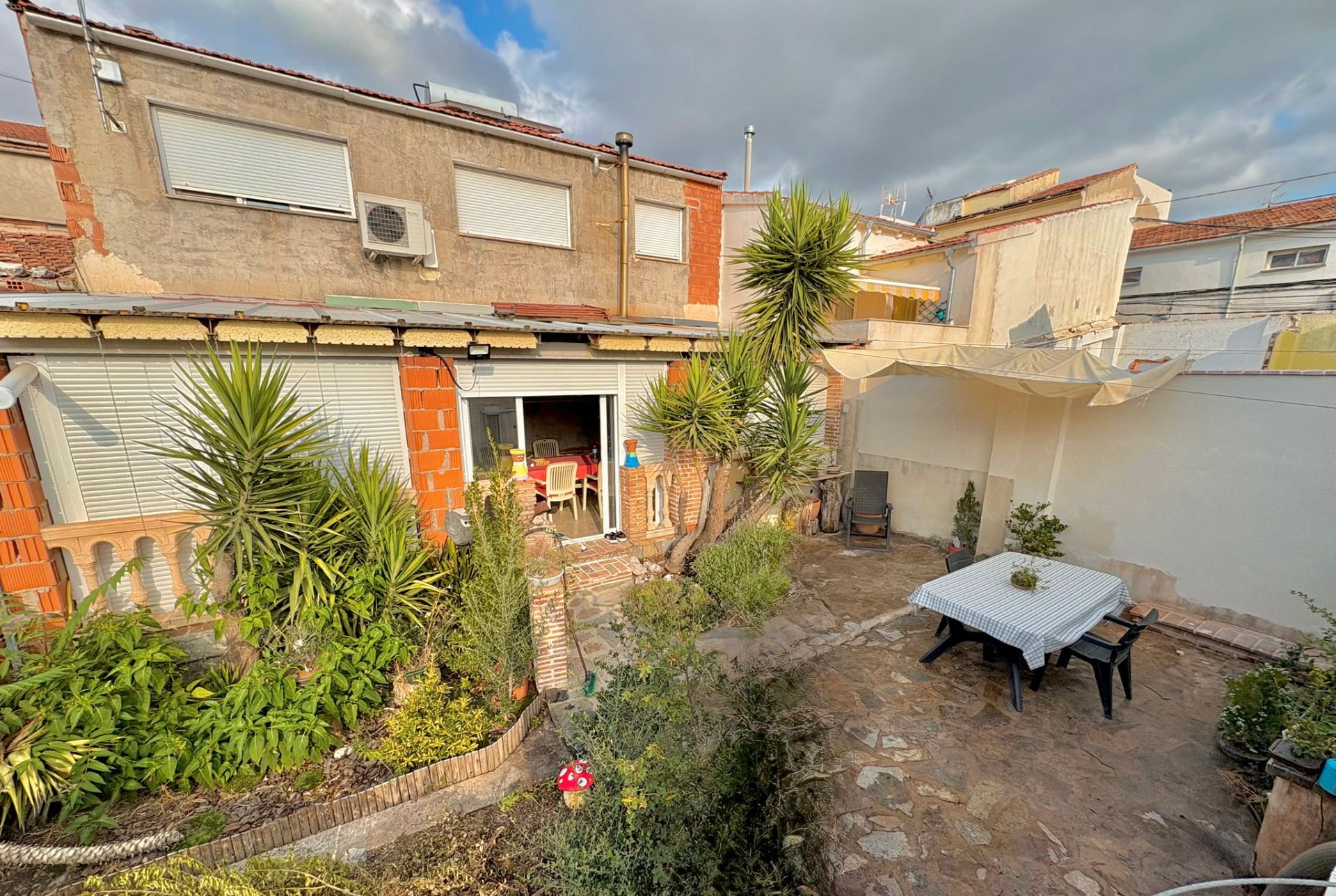 Garden of Single-family semi-detached for sale in Alcoy / Alcoi  with Air Conditioner, Private garden and Storage room