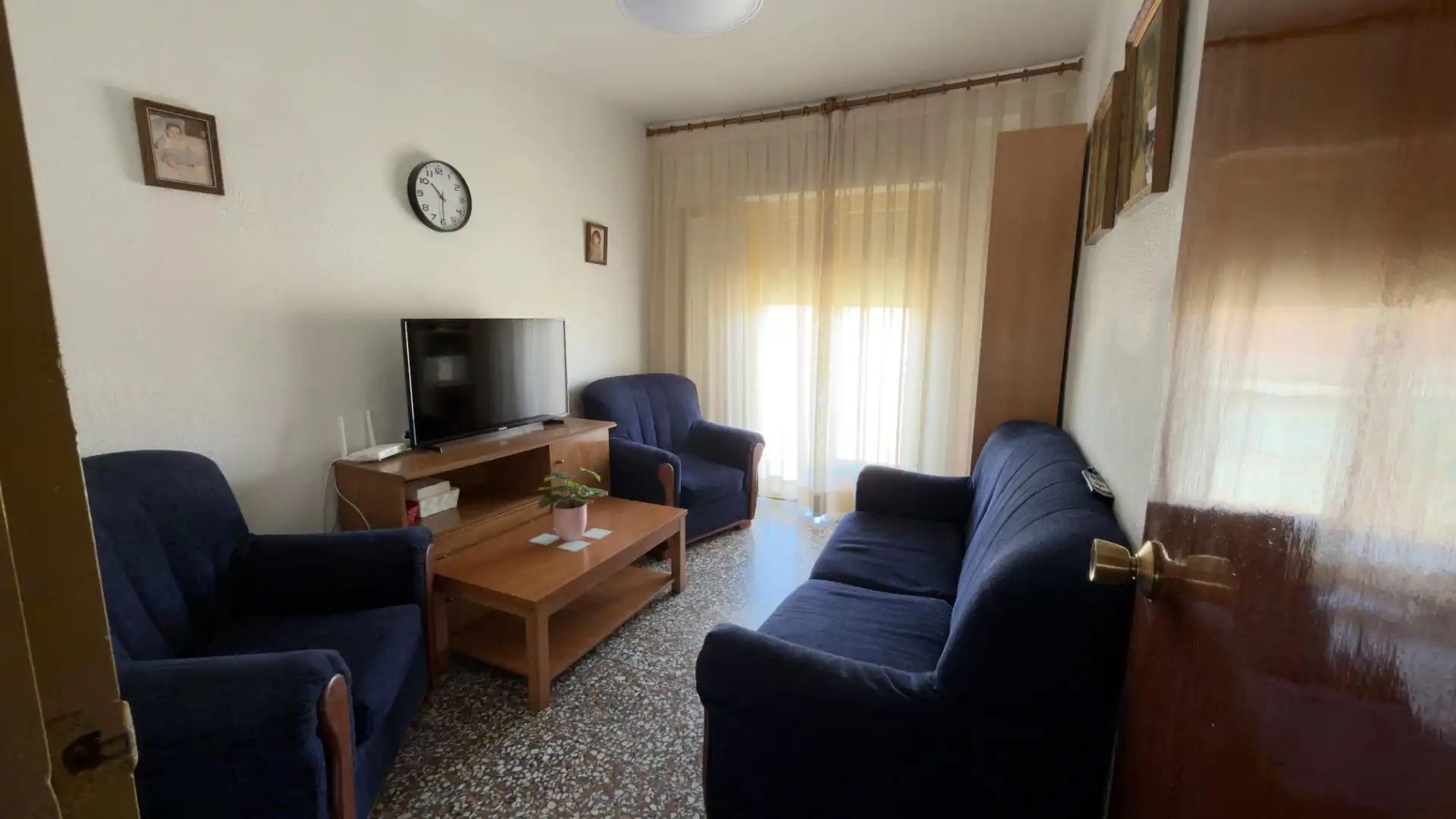 Sala d'estar de Pis en venda en Elche / Elx amb Aire condicionat, Calefacció i Balcó