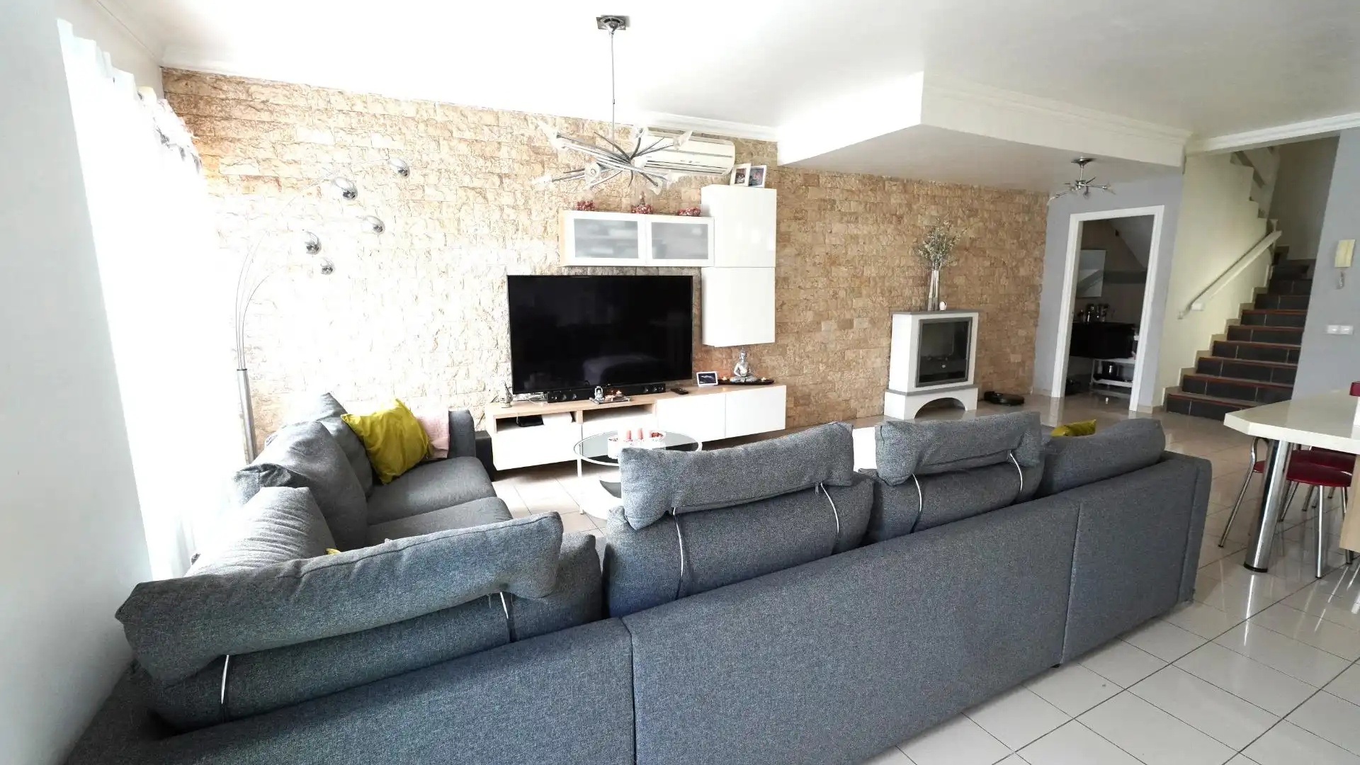 Wohnzimmer von Einfamilien-Reihenhaus zum Verkauf in Agüimes mit Terrasse
