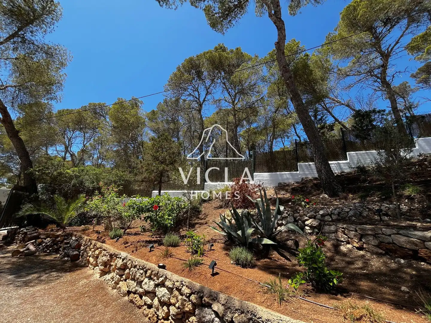 Vista exterior de Casa o chalet de alquiler en Sant Josep de sa Talaia con Aire acondicionado, Calefacción y Terraza