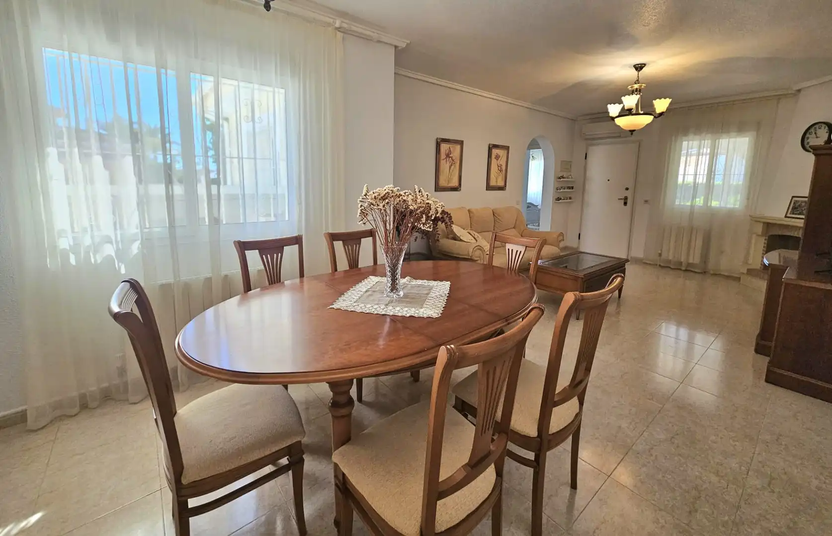 Comedor de Casa o chalet en venta en Rojales con Aire acondicionado, Jardín privado y Terraza