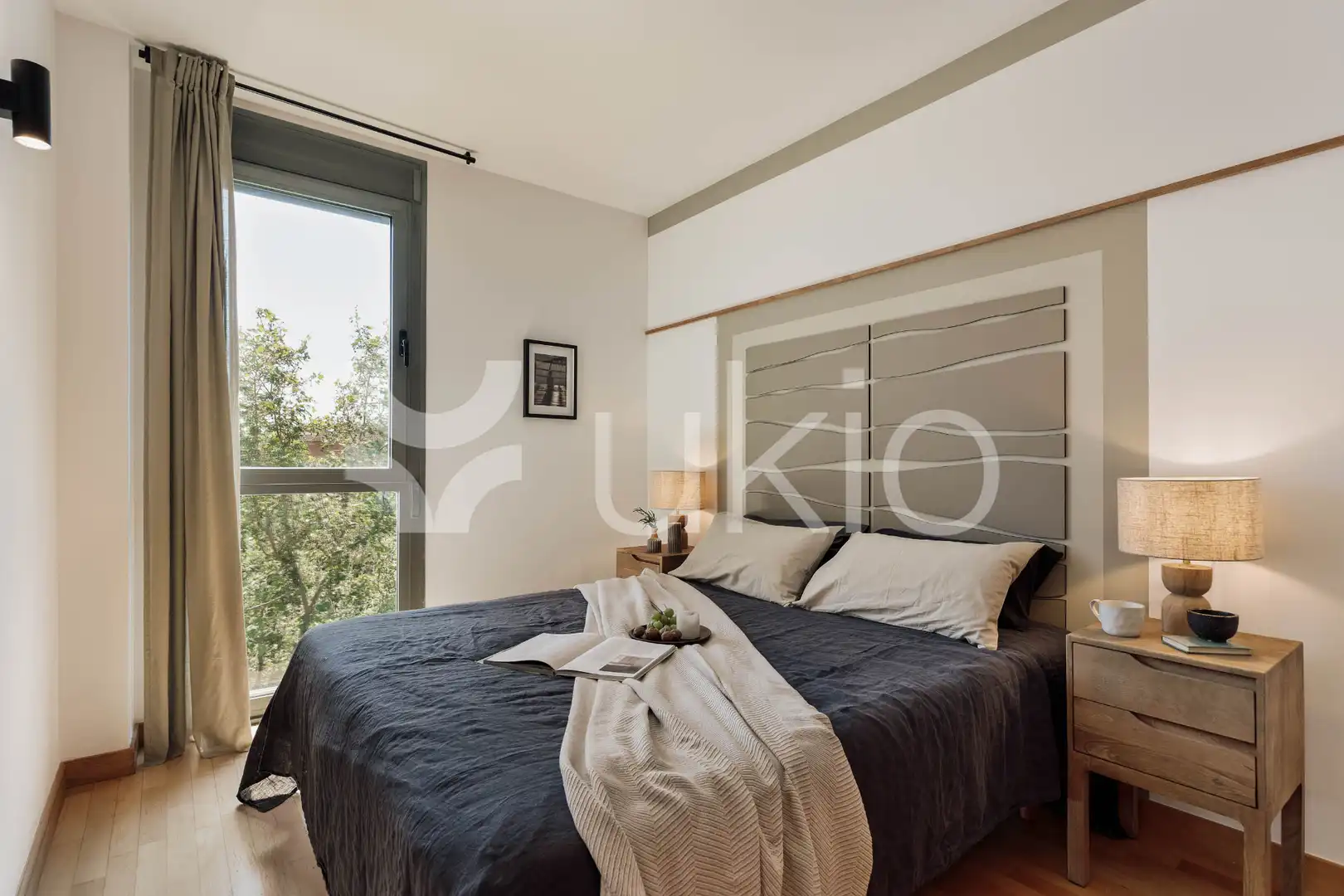 Habitación de Apartamento de alquiler en Barcelona con Aire acondicionado, Calefacción y Amueblado