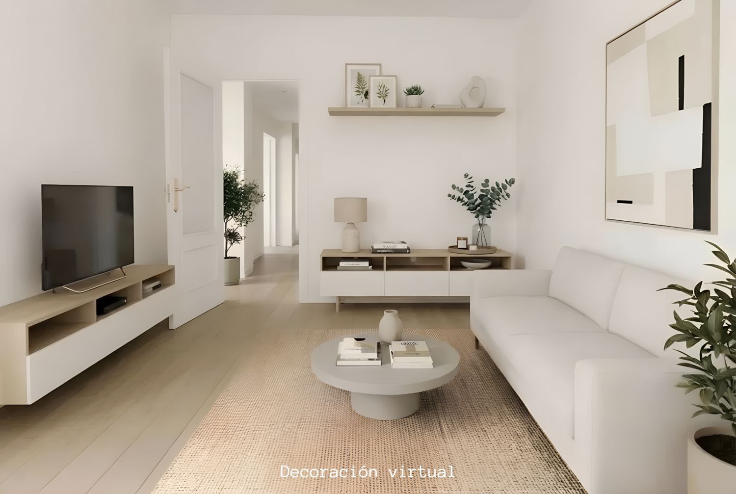 Living room of Flat for sale in Vitoria - Gasteiz  with Heating, Parquet flooring and Terrace