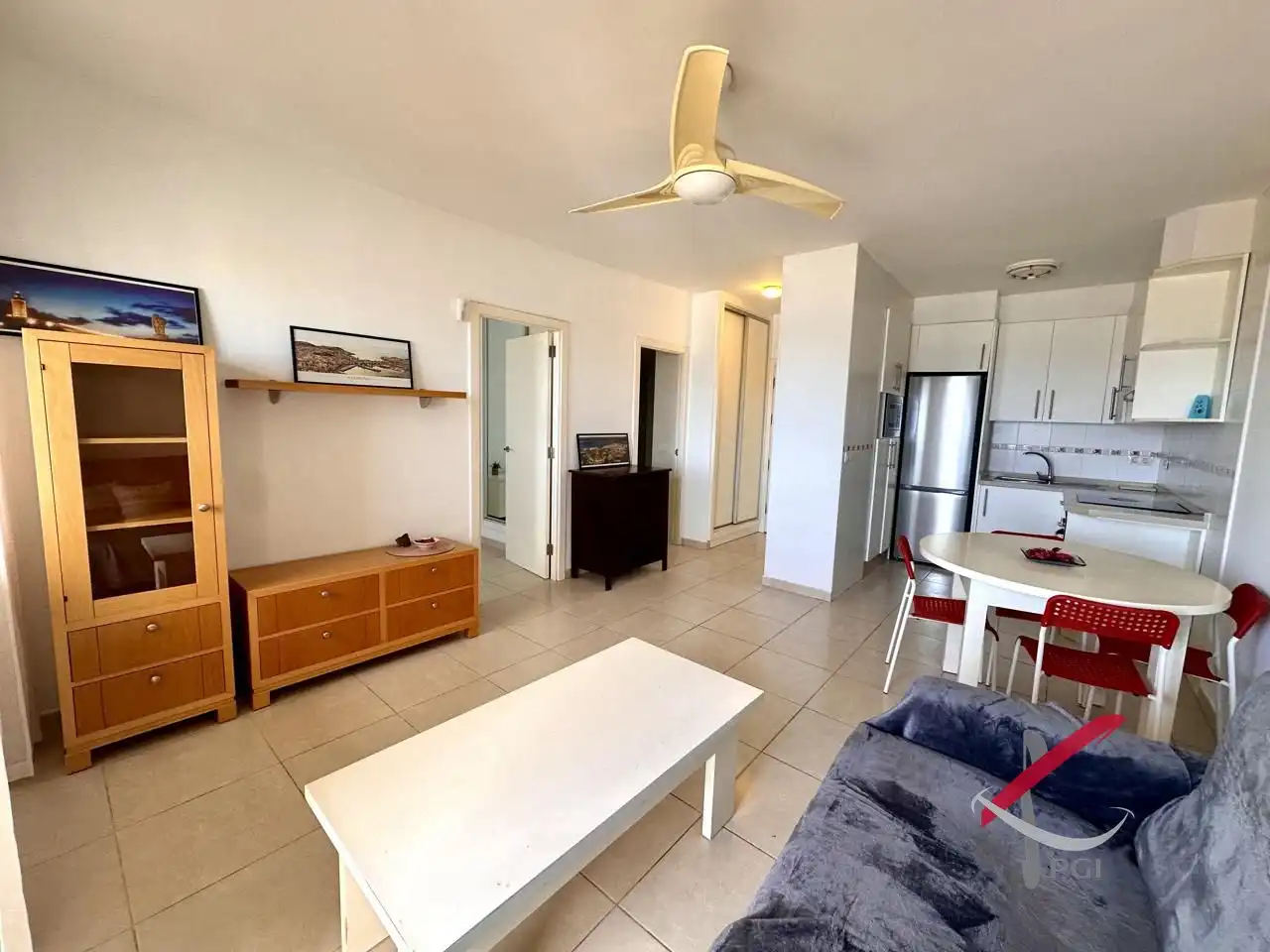 Sala de estar de Piso en venta en Adeje con Terraza y Piscina comunitaria