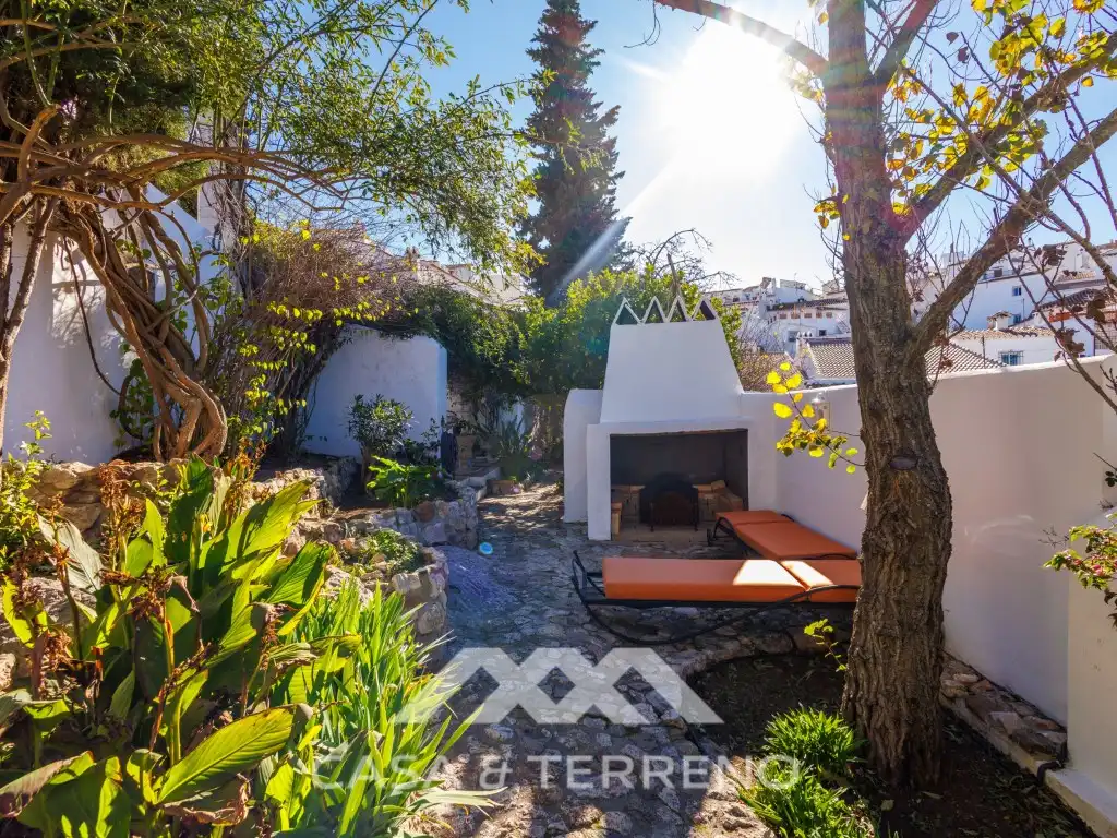Jardín de Casa o chalet en venta en Comares con Aire acondicionado, Jardín privado y Terraza