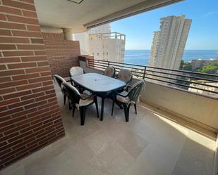 Terrassa de Apartament en venda en Benidorm amb Aire condicionat, Jardí privat i Terrassa