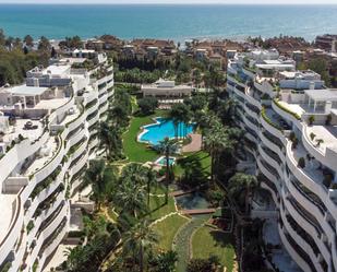 Exterior view of Apartment to rent in Marbella  with Air Conditioner, Terrace and Furnished