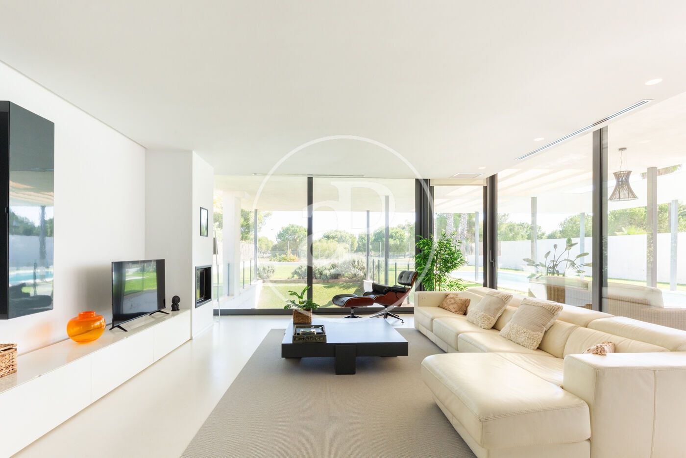 Sala d'estar de Casa o xalet en venda en Bétera amb Aire condicionat, Calefacció i Jardí privat